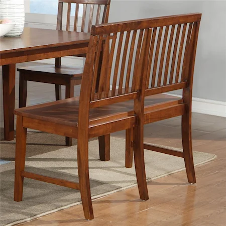 Twin Side Chair Bench